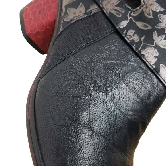 Remonte Womens Cheyenne Ankle Boots Booties Black Leather D5472-01 Zip 11.5 - Picture 6 of 9